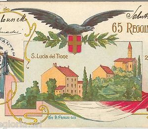 60545 - CARTOLINA d'Epoca - L'AQUILA provincia: St. LUCIA del Tione REGGIMENTALE