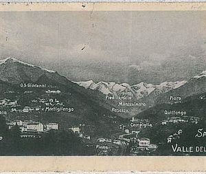 38723   CARTOLINA d'Epoca BIELLA - Valle Cervo 1924