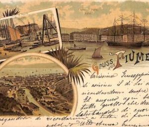 ab9560 - Ansichtskarten  VINTAGE  POSTCARD - CROATIA - Fiume - 1892