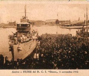 ac2213  - Ansichtskarten  VINTAGE POSTCARD - CROATIA  -  Fiume - 1919