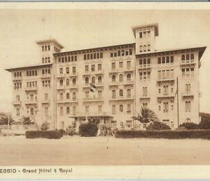 80857 - CARTOLINA d'Epoca - LUCCA  Provincia  - VIAREGGIO   1928 Hotel