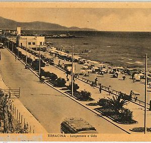 60592  - CARTOLINA d'Epoca - LATINA provincia : Terracina 1952