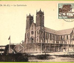 ae9106 - NOUVELLE CALEDONIE Caledonia - VINTAGE  POSTCARD - Noumea La Cathedrale