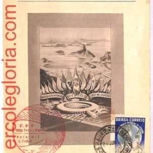 ai4023 - Brazil - POSTAL HISTORY - MAXIMUM Card - FOOTBALL - 1950
