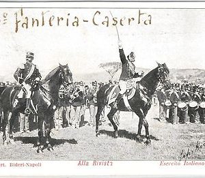 44140   CARTOLINA d'Epoca - CASERTA  - REGGIMENTALI 58 Fanteria - Bella! 1905