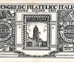 ac2221  - Ansichtskarten  VINTAGE POSTCARD - CROATIA  -  Fiume  ADVERTISING