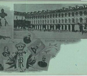 90914 - CARTOLINA d'Epoca - NOVARA  - Reggimentale CASERMA PERRONE