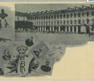 90915 - CARTOLINA d'Epoca - NOVARA  - Reggimentale CASERMA PERRONE