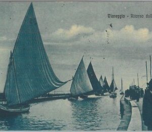 80862 - CARTOLINA d'Epoca - LUCCA  Provincia  - VIAREGGIO   1921