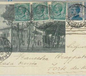 80864  - CARTOLINA d'Epoca - LUCCA  Provincia  - VIAREGGIO   1919