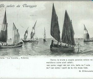 80869  - CARTOLINA d'Epoca - LUCCA  Provincia  - VIAREGGIO    1919