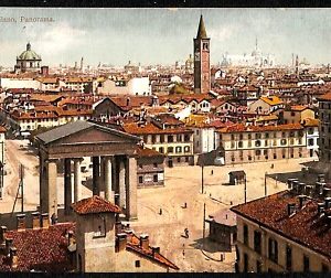 ab1521 - CARTOLINA D'EPOCA - MILANO Città