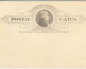 52460 - UNITED STATES - POSTAL STATIONERY CARD - 1 Cent