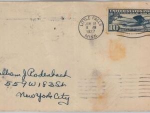 52462 - UNITED STATES - POSTAL HISTORY: SCOTT # C10 on FDC COVER - ARRIVAL C.