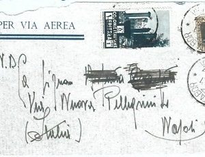 71991 - AOI ERITREA  - Storia Postale -  BUSTA  da DEBRA-TABOR Amara 1937