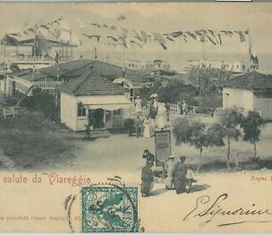 80880 - CARTOLINA d'Epoca - LUCCA  Provincia  - VIAREGGIO   1903