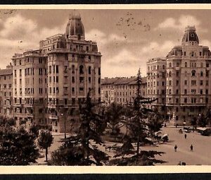 ab1539 - CARTOLINA D'EPOCA - MILANO Città : Piazza Piemonte