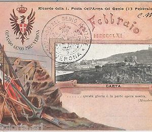 60612 - CARTOLINA d'Epoca - LATINA provincia - GAETA: REGGIMENTALE 1904