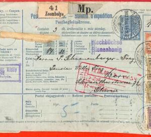 aa2041 - HUNGARY - Postal History - STATIONERY Bulletin d'Expedition 1903