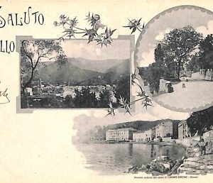 ab2853 - CARTOLINA D'EPOCA - Genova Provincia : Rapallo