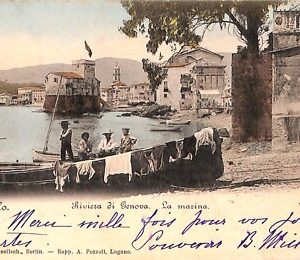 ab2855 - CARTOLINA D'EPOCA - Genova Provincia : Rapallo