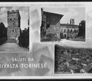 ab3832  - CARTOLINA D'EPOCA - Torino  Provincia -  Rivalta Torinese