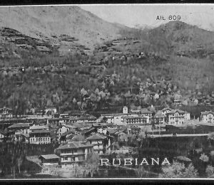 ab3834  - CARTOLINA D'EPOCA - Torino  Provincia -  Rubiana