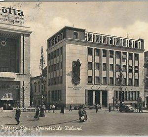 60658  - CARTOLINA d'Epoca - LECCE  Citta':  BANCA  1959
