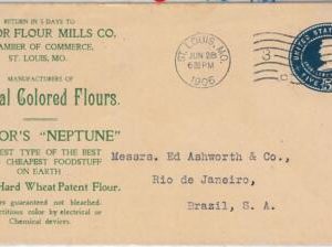 63285 - USA - POSTAL HISTORY - ADVERTISING STATIONERY 1906 -  GASTRONOMY Flour