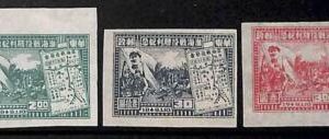 94759a - EAST CHINA Ostchina - STAMPS - Mi  # 28-30 IMPERF  - MNH  Mint
