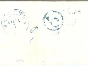 72353 - UNITED STATES USA - PREPHILATELIC Cover: CEDAR GROVE, NJ. 1846 - 5 PAID