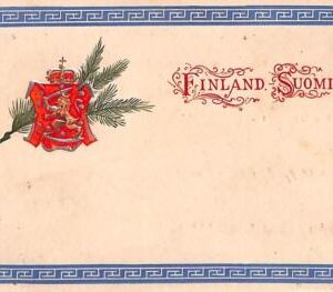 ac9772 - FINLAND - VINTAGE POSTCARD