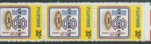 78719 - Philippines - STAMPS:  ROTARY club  2 values MNH - Overprinted SPECIMEN