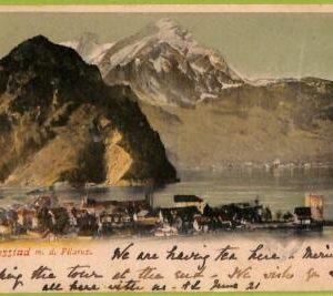 ad6685 - SWITZERLAND Schweitz - Ansichtskarten VINTAGE POSTCARD -Stansstad -1901