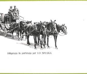 ad6693 - SWITZERLAND Schweitz - Ansichtskarten VINTAGE POSTCARD - Splugen