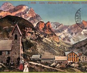 ad6687 - SWITZERLAND Schweitz - Ansichtskarten VINTAGE POSTCARD - Santis - 1913