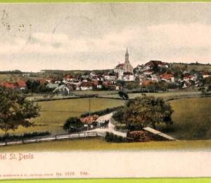 ad6689 - SWITZERLAND Schweitz - Ansichtskarten VINTAGE POSTCARD - St.Denis -1909