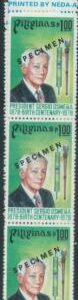 78722 - Philippines - STAMPS: POLITICS  2 values MNH - Overprinted SPECIMEN