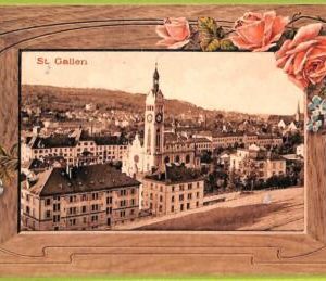 ad6645 - SWITZERLAND Schweitz - Ansichtskarten VINTAGE POSTCARD - St.Gallen-1909