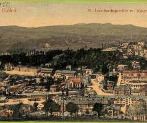 ad6644 - SWITZERLAND Schweitz - Ansichtskarten VINTAGE POSTCARD - St.Gallen-1909