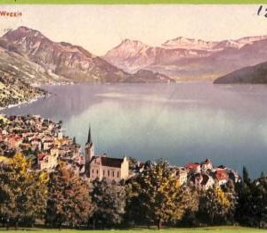 ad6726 - SWITZERLAND Schweitz - Ansichtskarten VINTAGE POSTCARD - Weggis - 1909