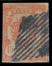 94987bB - SWITZERLAND -  STAMPS  - Zumstein # 20 -  Fine  USED