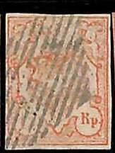 94987cF  - SWITZERLAND -  STAMPS  - Zumstein # 20 -  VERY Fine USED