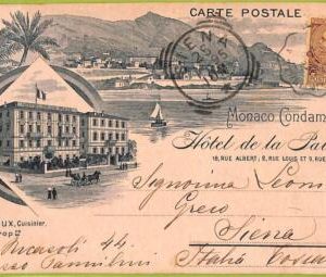 ac9432 - MONACO - VINTAGE POSTCARD - La Condamine  - 1895