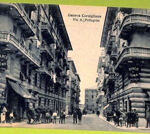aa9268- CARTOLINA D'EPOCA  GENOVA Città