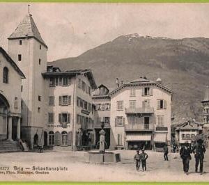 ad5814 - SWITZERLAND Schweitz - Ansichtskarten VINTAGE POSTCARD - Brig
