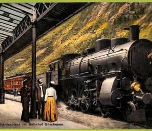 ad5775 - SWITZERLAND Schweitz - Ansichtskarten VINTAGE POSTCARD - Goschenen