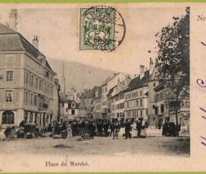 ad6604 - SWITZERLAND Schweitz - Ansichtskarten VINTAGE POSTCARD - Neuchatel-1901