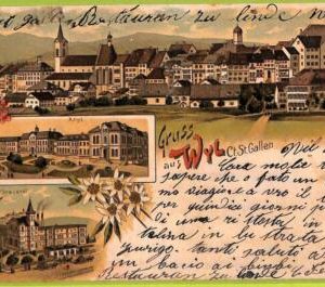ad6660 - SWITZERLAND Schweitz - Ansichtskarten VINTAGE POSTCARD - St.Gallen-1901