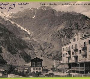 ad6634 - SWITZERLAND Schweitz - Ansichtskarten VINTAGE POSTCARD - Randa - 1908